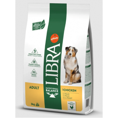 LIBRA CAO ADULTO FRANGO  - SC  3 KILOS