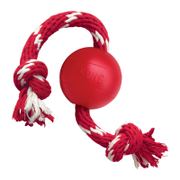 KONG BRINQUEDO PARA CÃES BALL W/ROPE SMALL KONG BRINQUEDO PARA CÃES BALL W/ROPE SMALL