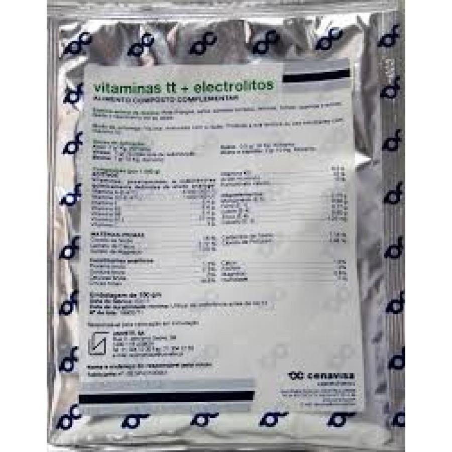 ELECTROLITOS + VITAMINAS TT ELECTROLITOS + VITAMINAS TT