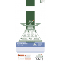 LIBRA GATO ADULTO ESTERILIZADO ATUM - SC 1,5 KILOS LIBRA GATO ADULTO ESTERILIZADO ATUM - SC 1,5 KILOS