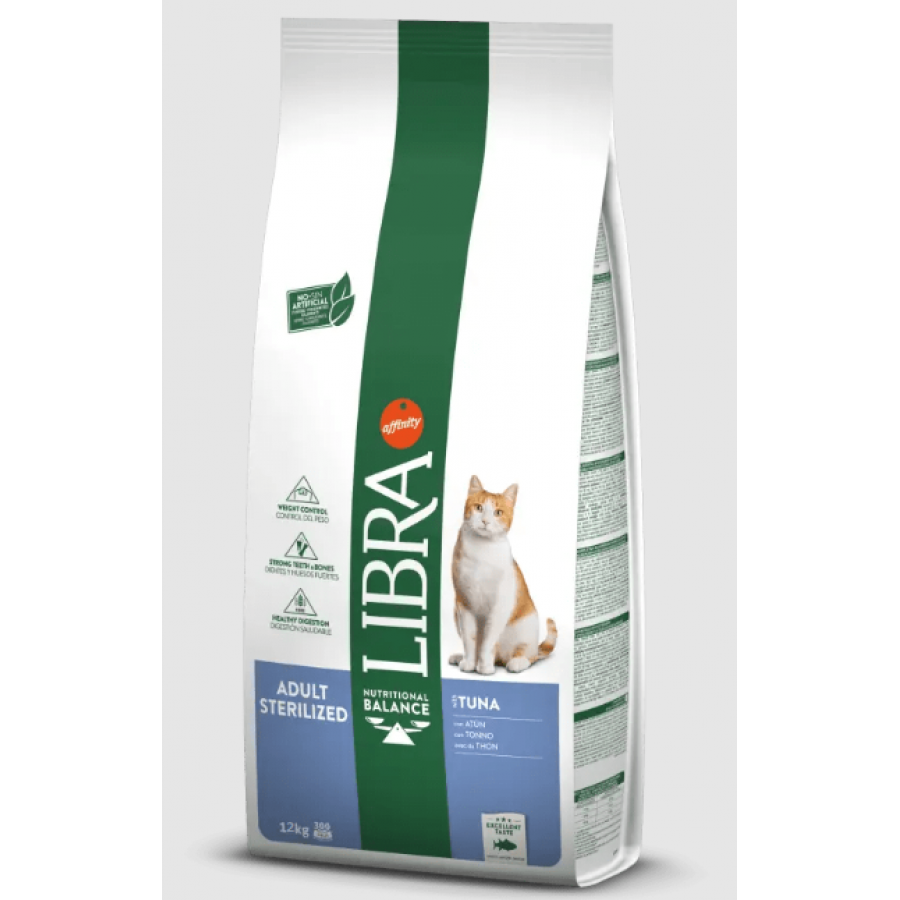 LIBRA GATO ADULTO ESTERILIZADO ATUM - SC 12 KILOS LIBRA GATO ADULTO ESTERILIZADO ATUM - SC 12 KILOS