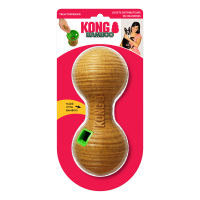 KONG BRINQUEDO PARA CÃES BAMBOO FEEDER DUMBBELL MD KONG BRINQUEDO PARA CÃES BAMBOO FEEDER DUMBBELL MD