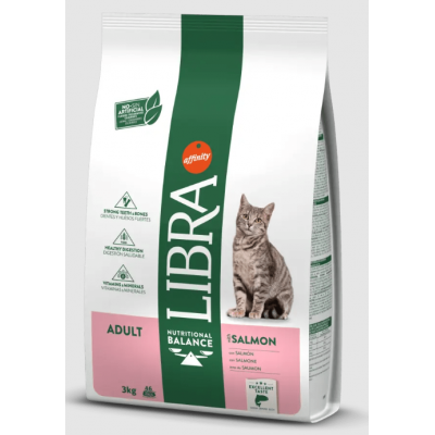 LIBRA GATO ADULTO SALMAO - SC  3 KILOS
