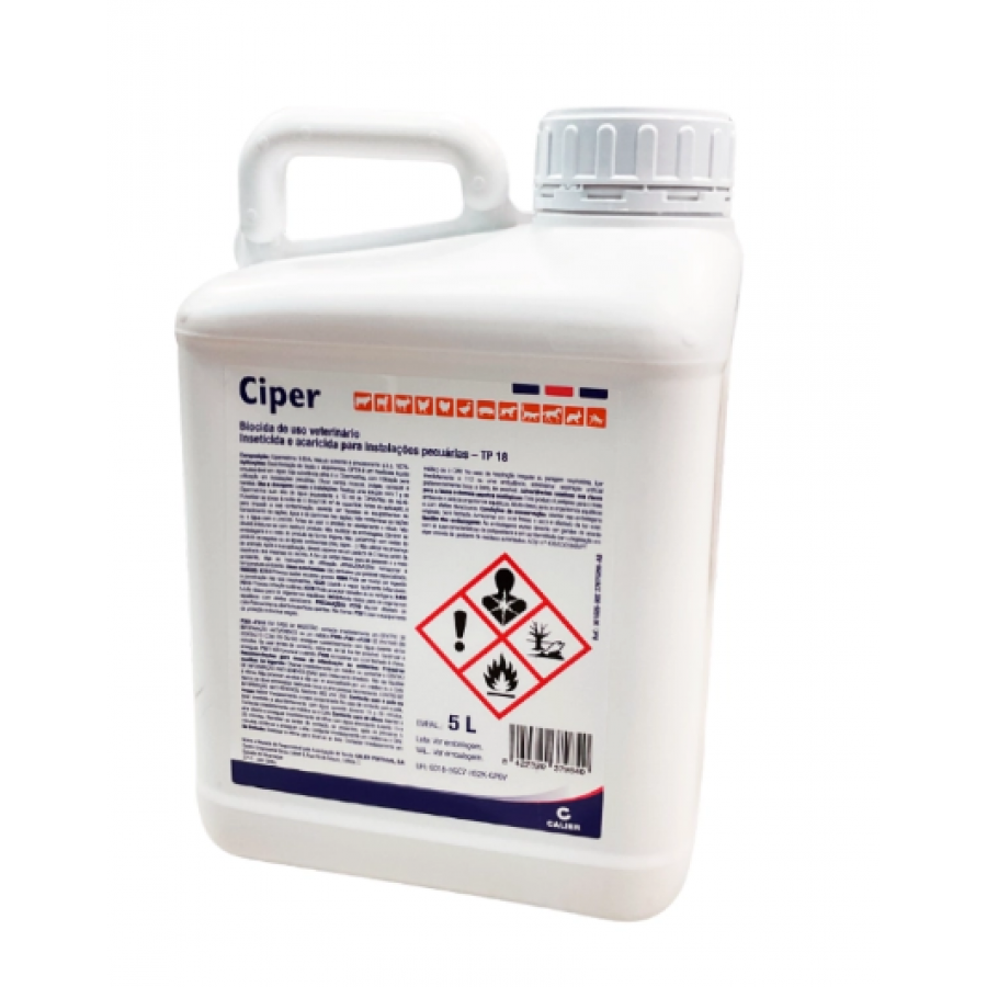 C.CIPER ( DESINFEÇÃO INSTALAÇÕES ) - 5LT C.CIPER ( DESINFEÇÃO INSTALAÇÕES ) - 5LT
