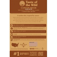 TASTE OF WILD GATO ADULTO CANYON RIVER TRUTA E SALMÃO 6,6KG TASTE OF WILD GATO ADULTO CANYON RIVER TRUTA E SALMÃO 6,6KG