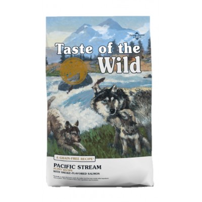 TASTE OF WILD PACIFIC STREAM CAO PUPPY  SALMÃO 12.2 KG