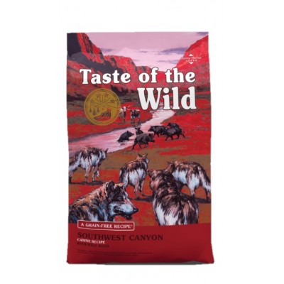TASTE OF WILD CAO ADULTO SOUTHWEST CANYON JAVALI  12,2KG