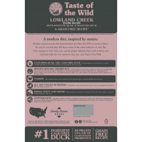 TASTE OF WILD GATO ADULTO LOWLAND CREEK CODORNIZ E PATO 6,6KG TASTE OF WILD GATO ADULTO LOWLAND CREEK CODORNIZ E PATO 6,6KG