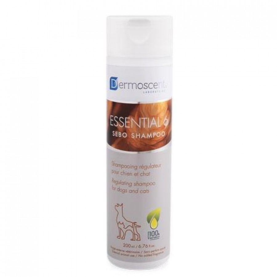 DERMOSCENT ESSENTIAL 6 SEBORREA SHAMPOO 200ML DERMOSCENT ESSENTIAL 6 SEBORREA SHAMPOO 200ML