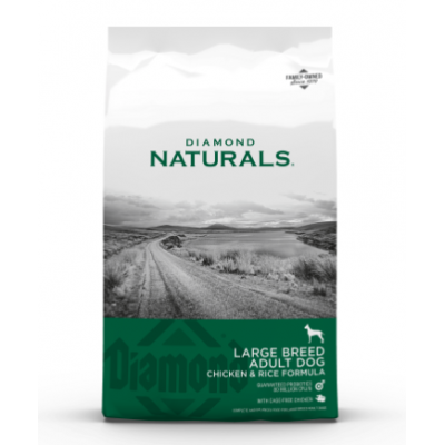DIAMOND NATURALS CAO ADULTO  LARGE BREEDS FRANGO  - 15KG