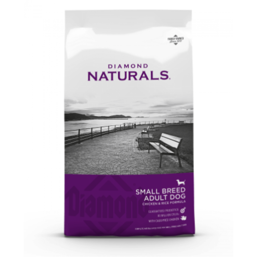 DIAMOND NATURALS CAO ADULTO SMALL BREEDS FRANGO &ARROZ - 7,5KG DIAMOND NATURALS CAO ADULTO SMALL BREEDS FRANGO &ARROZ - 7,5KG