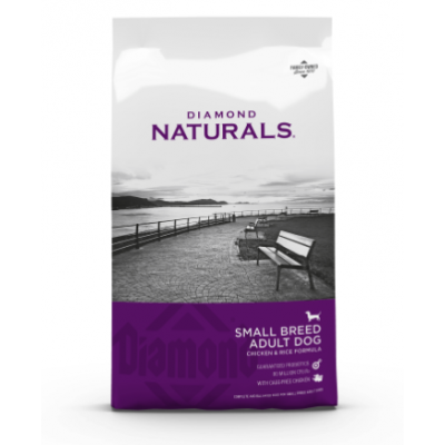 DIAMOND NATURALS CAO ADULTO SMALL  BREEDS FRANGO &ARROZ  - 15KG