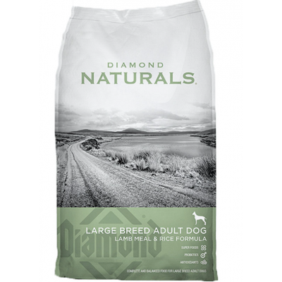 DIAMOND NATURALS CAO ADULTO  LARGE BREEDS LAMB&RICE  - 15KG