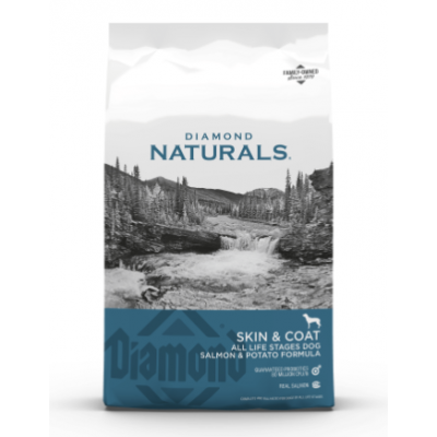 DIAMOND NATURALS CAO SKIN&COAT SALMAO E BATATA - 2KG