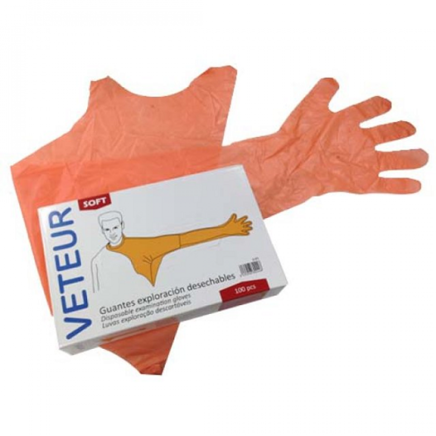 LUVA VET INSEMINACAO AXILA/CABEÇA - (caixa 100) LUVA VET INSEMINACAO AXILA/CABEÇA - (caixa 100)