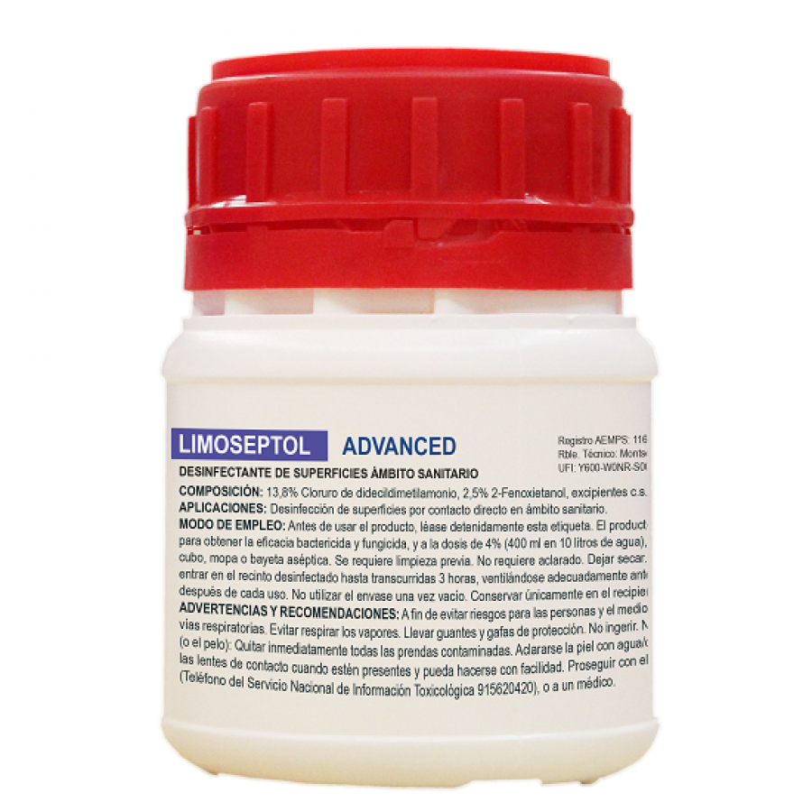 LIMOSEPTOL ADVANCED DESIFETANTE LIQUIDO 100ML LIMOSEPTOL ADVANCED DESIFETANTE LIQUIDO 100ML