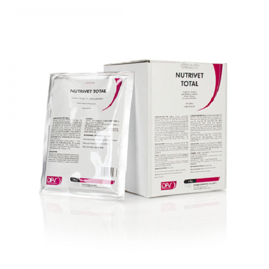 NUTRIVET TOTAL ANTIDIARREICO 10 X 100GR - 1 KG NUTRIVET TOTAL ANTIDIARREICO 10 X 100GR - 1 KG