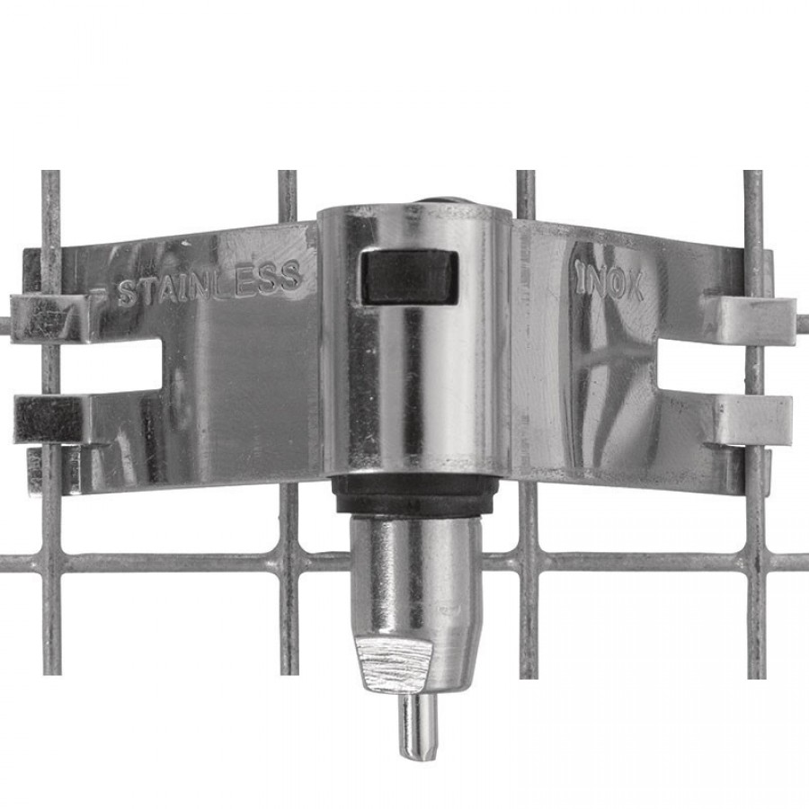 BEBEDOURO COELHOS CHUPETA INOX C/SUPORTE BEBEDOURO COELHOS CHUPETA INOX C/SUPORTE