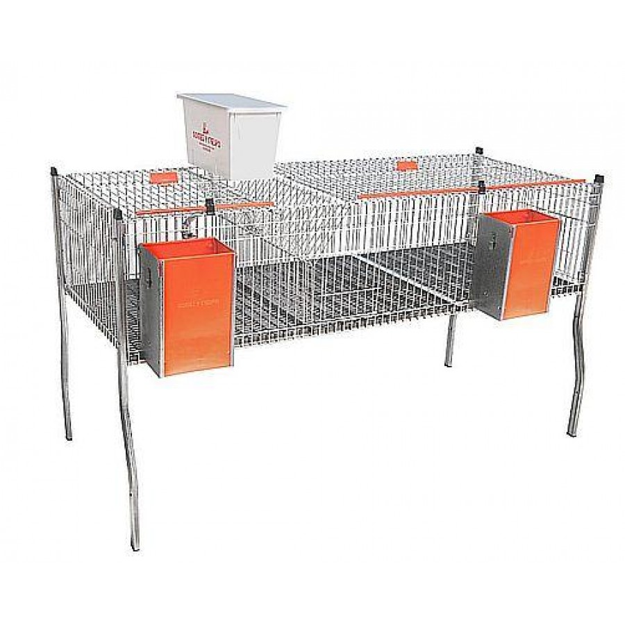 JAULA GC. COELHOS AURIA 3 POLIVALENTE S/NINHOS BEBEDOUROS CAZOLETA COM DEPOSITO JAULA GC. COELHOS AURIA 3 POLIVALENTE S/NINHOS BEBEDOUROS CAZOLETA COM DEPOSITO