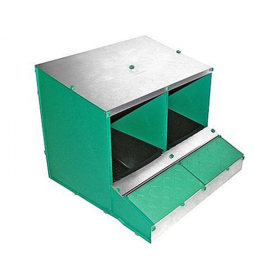 GC.POEDEIRO AVES 2 DIV DESMONTAVEL DE PLASTICO C/FUNDO GC.POEDEIRO AVES 2 DIV DESMONTAVEL DE PLASTICO C/FUNDO
