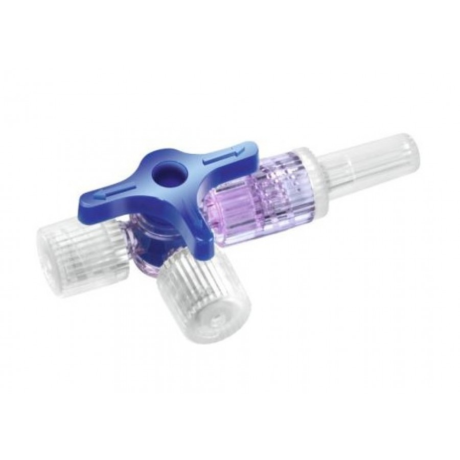 TORNEIRA 3 VIAS DISCOFIX AZUL TORNEIRA 3 VIAS DISCOFIX AZUL