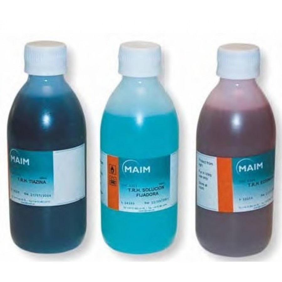 CONJUNTO HEMACOLOR DIFF QUICK (TIAZINA + EOSINA + SOL. FIXAÇAO) 250ML CONJUNTO HEMACOLOR DIFF QUICK (TIAZINA + EOSINA + SOL. FIXAÇAO) 250ML