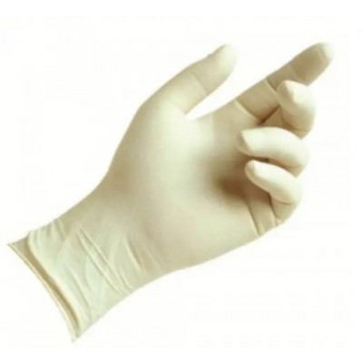 LUVA CIRUGIA ESTERILIZADA COM PO Nº6 ,5 - (caixa 50 pares)