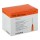 AGULHA 25G*1 0,5*25MM LARANJA -(100 UNIDADES)