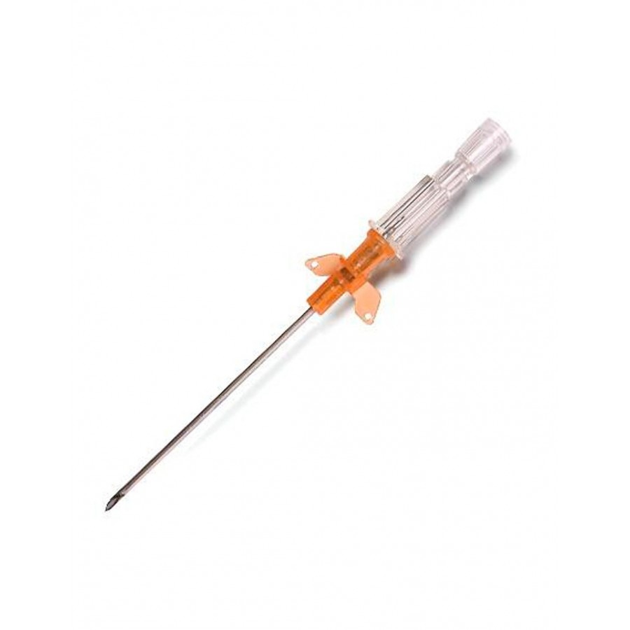 CATETER INTROCAN COM ALETAS G14X2 2.2X50MM LARANJA (50 UNIDADES) CATETER INTROCAN COM ALETAS G14X2 2.2X50MM LARANJA (50 UNIDADES)