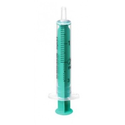 SERINGA INJEKT LUER 2 CORPOS 2ML (100 UNIDADES)