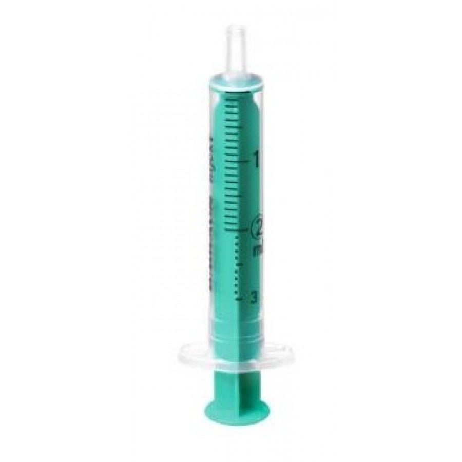 SERINGA INJEKT LUER 2 CORPOS 2ML (100 UNIDADES)