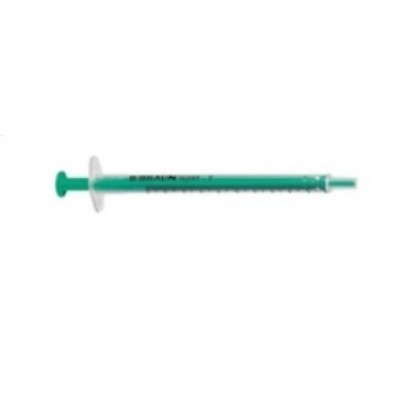 SERINGA INJEKT LUER HEPAR 1ML (100 UNIDADES)
