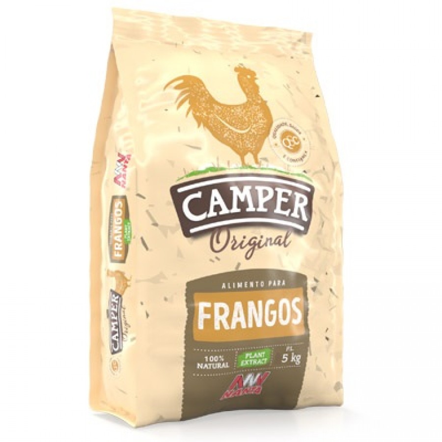 CAMPER FRANGOS GRANULADO - SACO 5KG CAMPER FRANGOS GRANULADO - SACO 5KG