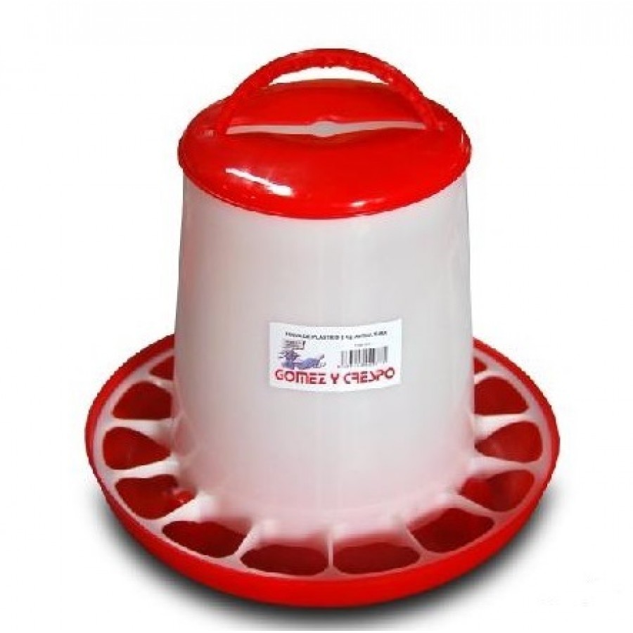 COMEDOURO TOLVA PLASTICO 3KG COMEDOURO TOLVA PLASTICO 3KG