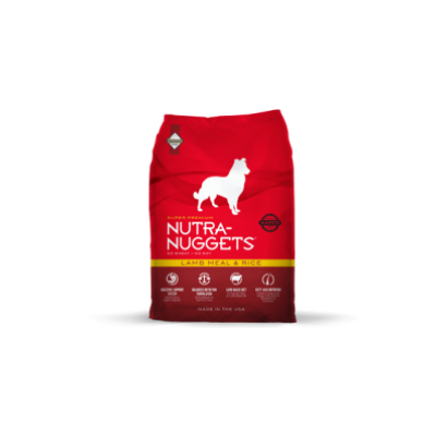 NUTRA NUGGETS LAMB MEAL & RICE 3KG