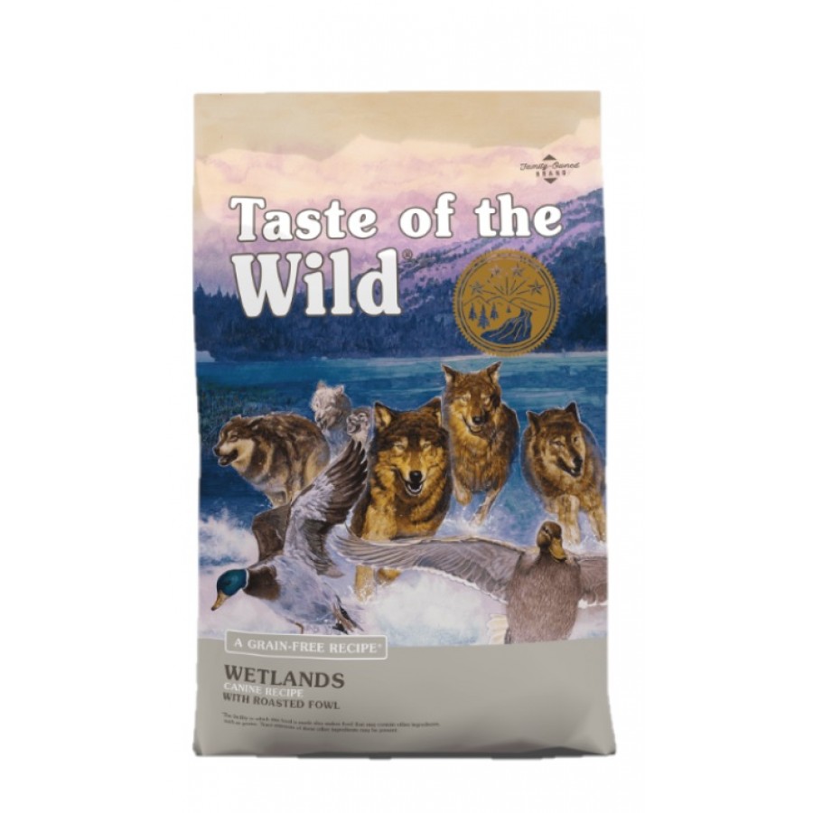 TASTE OF WILD CAO ADULTO WETLANDS PATO 12,2KG TASTE OF WILD CAO ADULTO WETLANDS PATO 12,2KG