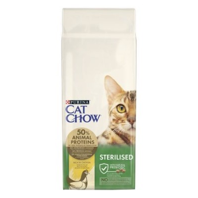 PURINA CAT SHOW GATO ADULTOS ESTERELIZADO FRANGO - 15KG