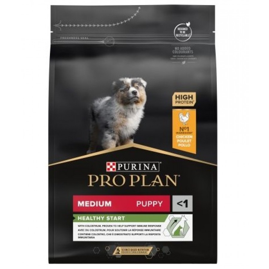 PRO PLAN CAO HEALTHY START MEDIUM PUPPY FRANGO 3 KG PRO PLAN CAO HEALTHY START MEDIUM PUPPY FRANGO 3 KG
