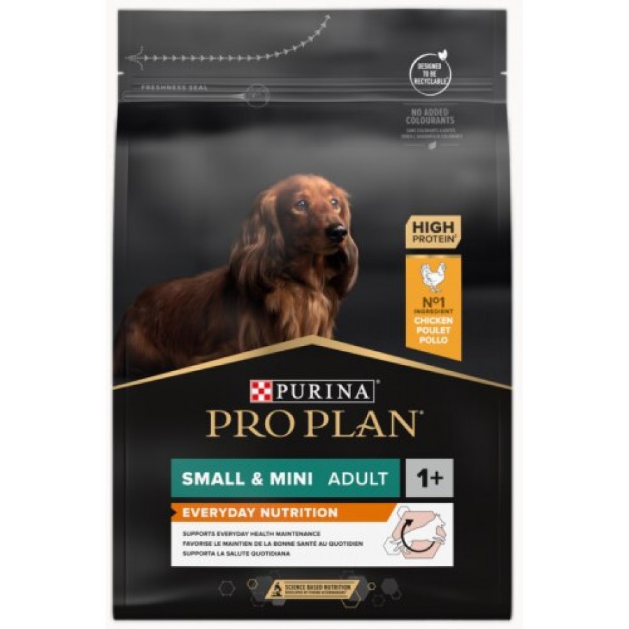 PRO PLAN CAO EVERYDAY NUTRITION SMALL&MINI ADULT FRANGO 3KG PRO PLAN CAO EVERYDAY NUTRITION SMALL&MINI ADULT FRANGO 3KG
