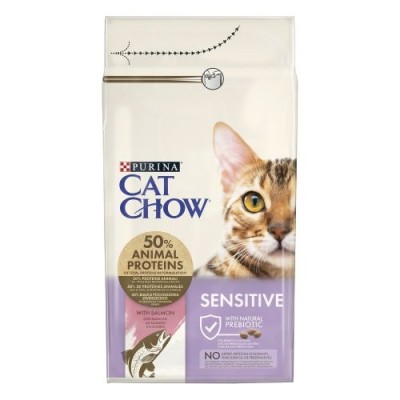 PURINA CAT SHOW GATO SENSITIVE SALMÃO 1,5KG