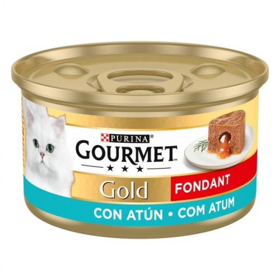 PURINA GATO GOURMET GOLD FONDANT ATUM - 85GR PURINA GATO GOURMET GOLD FONDANT ATUM - 85GR