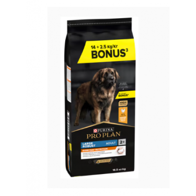 PRO PLAN CAO OPTIBALANCE LARGE ROBUST ADULTO FRANGO 14KG + 2.5kg GRATIS