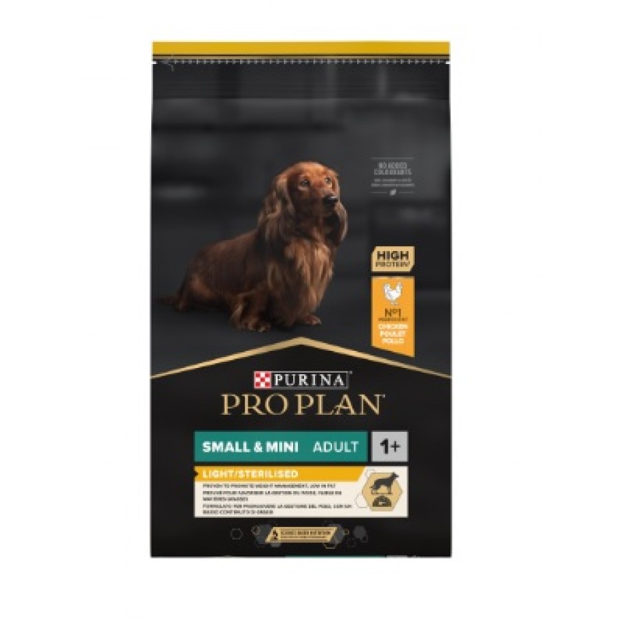 PRO PLAN CAO LIGHT ESTERILIZADO SMALL&MINI ADULTO FRANGO 7KG PRO PLAN CAO LIGHT ESTERILIZADO SMALL&MINI ADULTO FRANGO 7KG