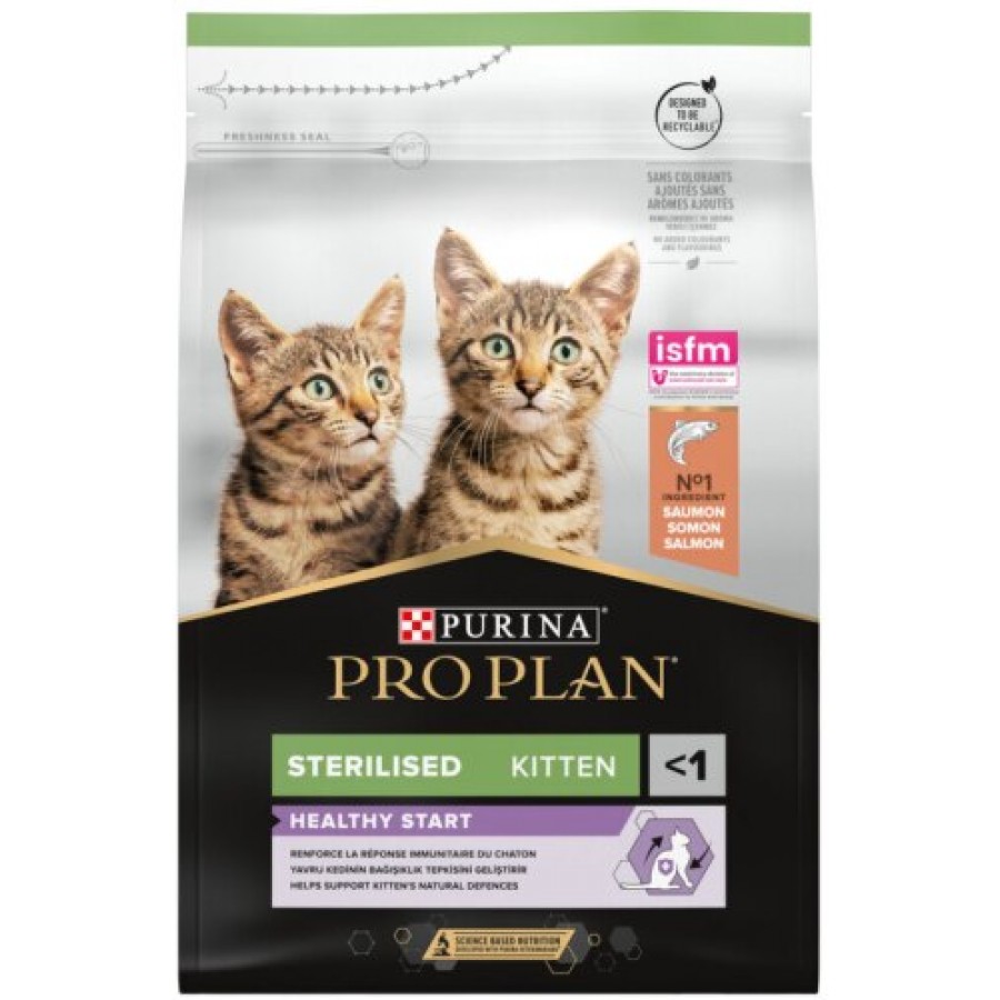 PRO PLAN GATO HEALTHY START ESTERILIZADO KITTEN SALMÃO 3KG PRO PLAN GATO HEALTHY START ESTERILIZADO KITTEN SALMÃO 3KG