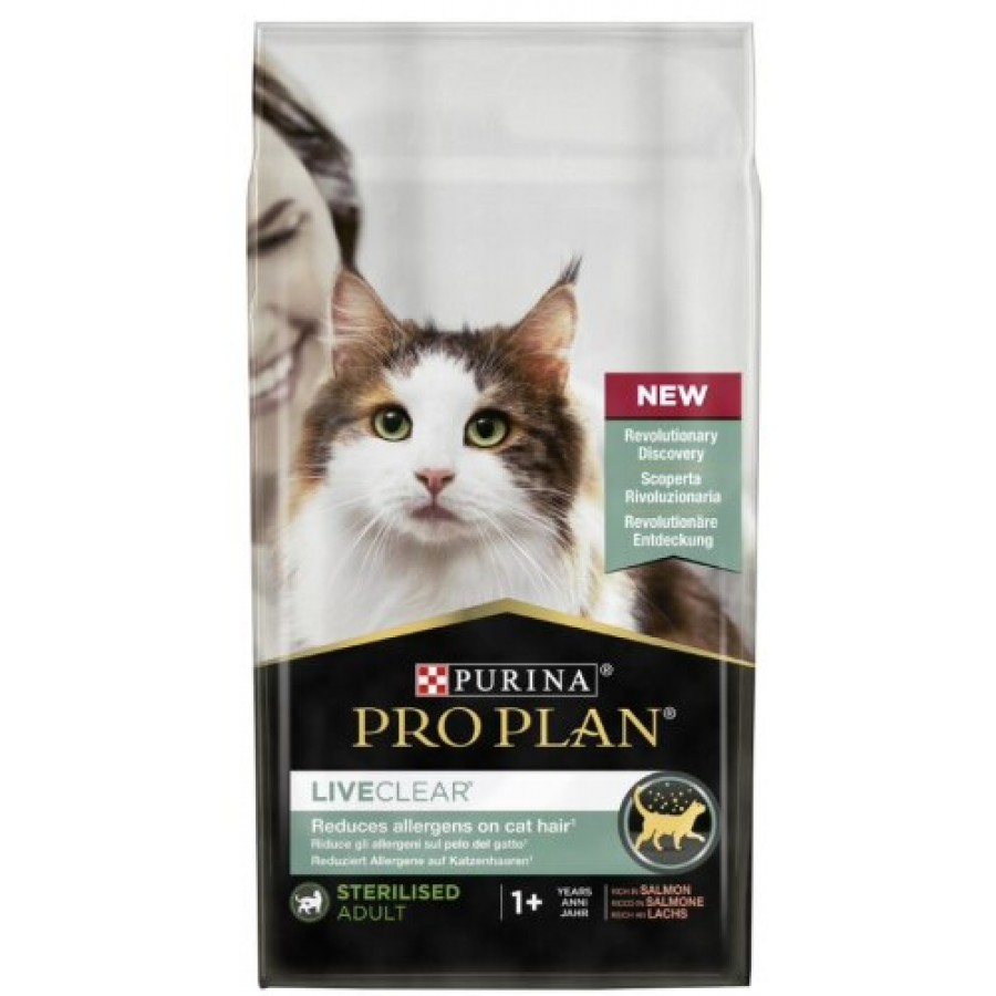 PRO PLAN GATO LIVE CLEAR ESTERELIZADO ADULTO SALMÃO 1,4KG PRO PLAN GATO LIVE CLEAR ESTERELIZADO ADULTO SALMÃO 1,4KG