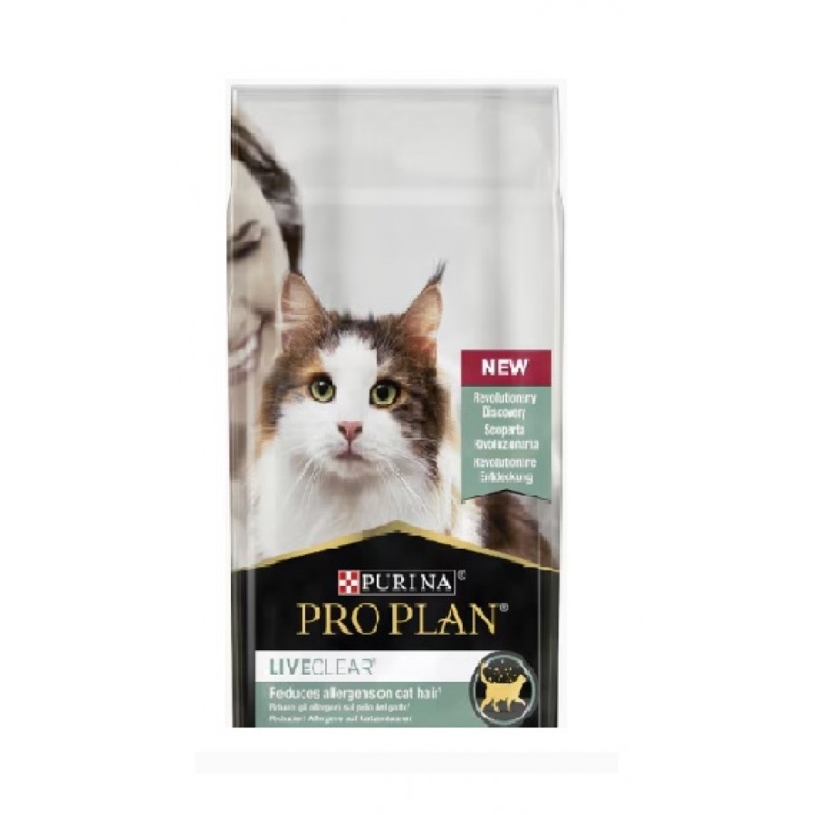 PRO PLAN GATO LIVE CLEAR ESTERILIZADO 7+PERÚ 1,4KG