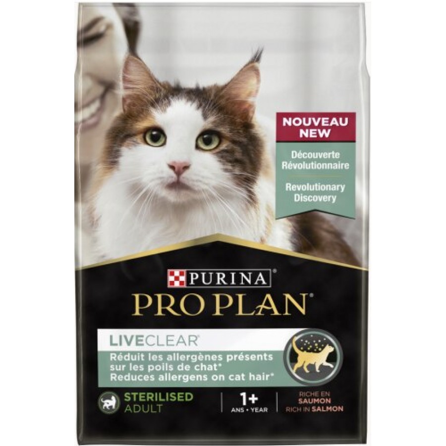 PRO PLAN GATO LIVE CLEAR ESTERELIZADO ADULTO SALMÃO 2,8KG PRO PLAN GATO LIVE CLEAR ESTERELIZADO ADULTO SALMÃO 2,8KG