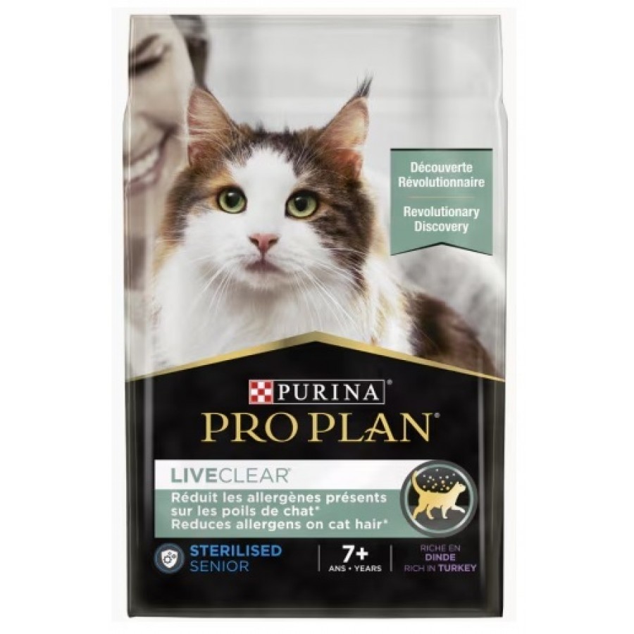 PRO PLAN GATO LIVE CLEAR ESTERILIZADO 7+PERÚ 2,8KG PRO PLAN GATO LIVE CLEAR ESTERILIZADO 7+PERÚ 2,8KG