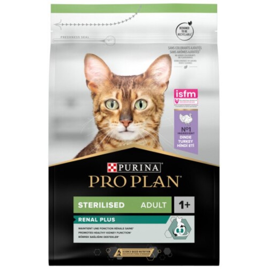 PRO PLAN GATO RENAL PLUS ESTERILIZADO ADULTO PERU 3KG PRO PLAN GATO RENAL PLUS ESTERILIZADO ADULTO PERU 3KG