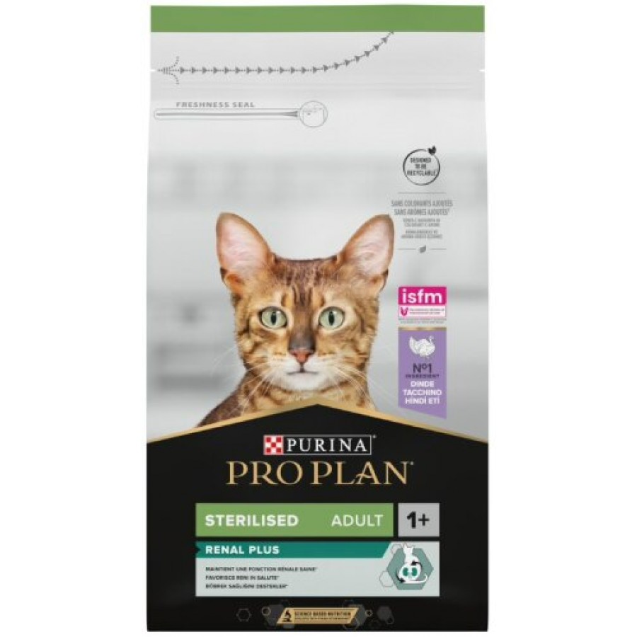 PRO PLAN GATO RENAL PLUS ESTERILIZADO ADULTO PERU 1,5KG